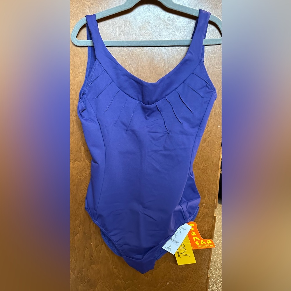 NWT Sansha Tasha tank leotard Indigo
